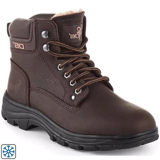 [PTG102.00259] Brown Boots, Fur-Lined, ROAD GRAND WINTER