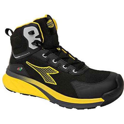 [PTG102.00639] Black Protective Boots, DIADORA VORTEX DA2 MID S3S
