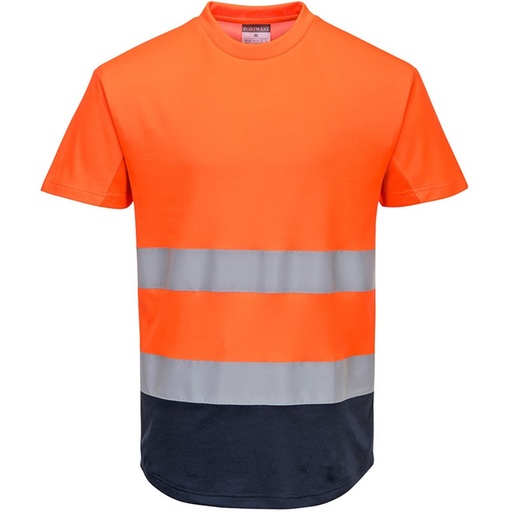 [PTG236.04429] Work T-Shirt, Short Sleeve, Reflective, Unisex, TWO TONES