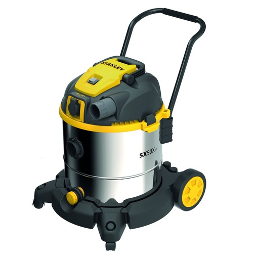 [PTG279.00014] STANLEY® Stainless Steel Wet and Dry Vacuum Cleaner With Power Tool Connectivity, 50L, SXVC50XTDE