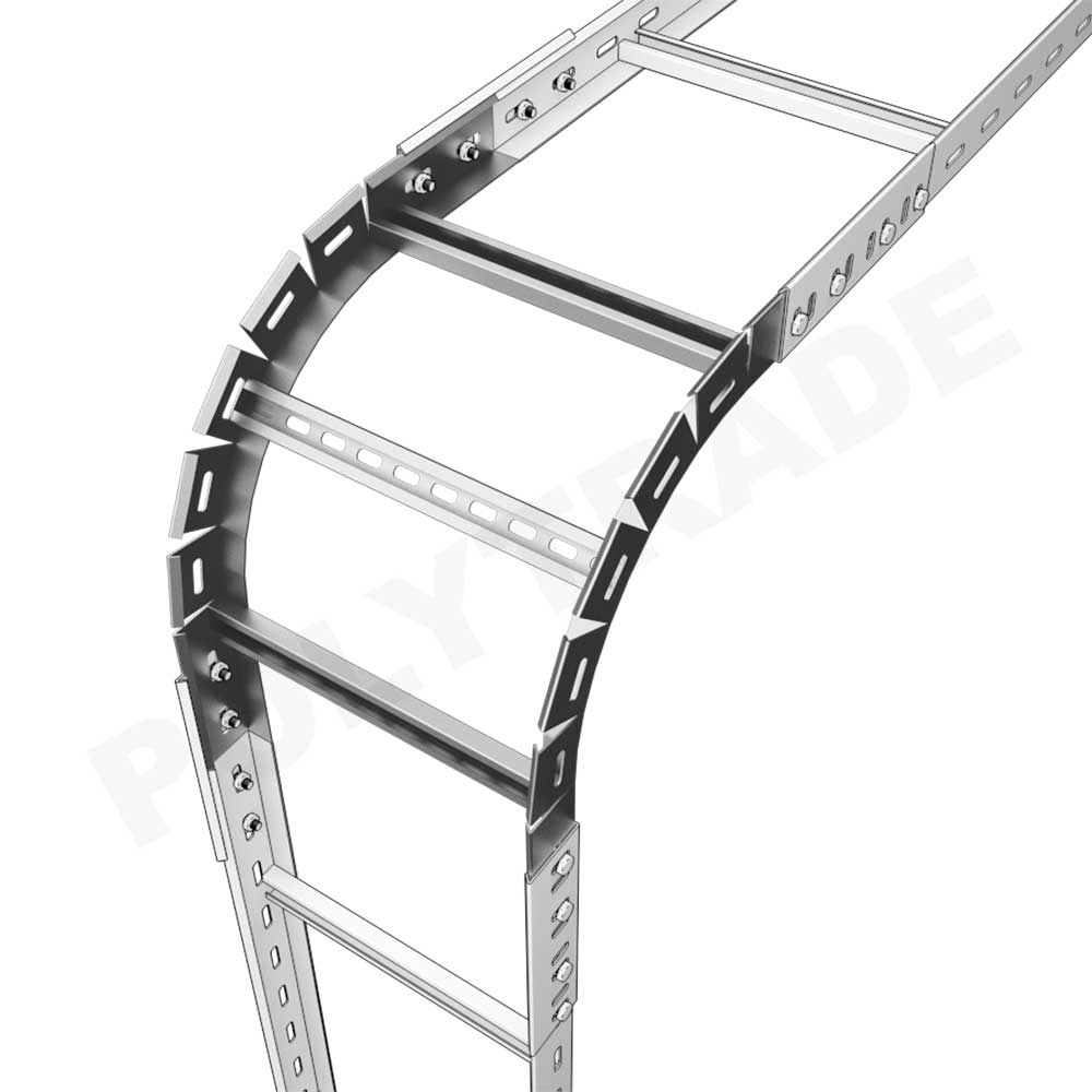 Vertical 90deg Outside Bend of Cable Ladder (Flexible), PG