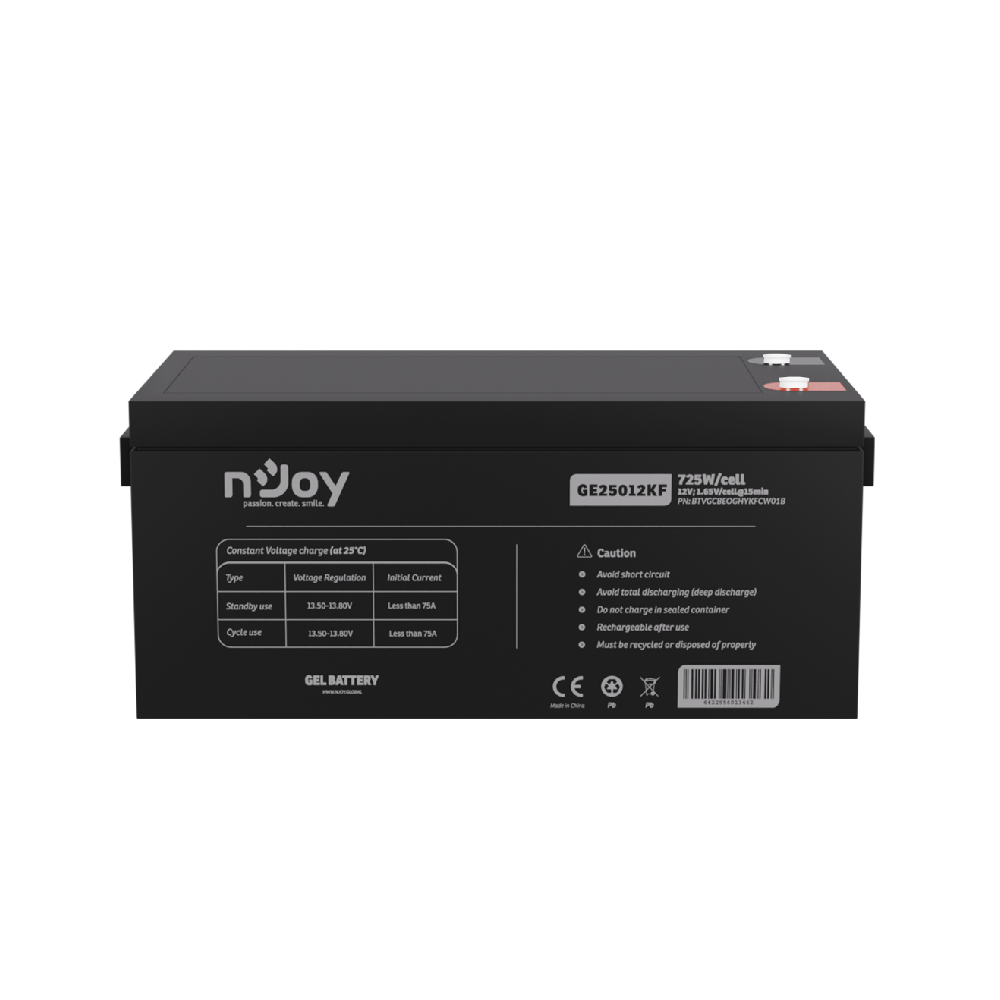 NJOY, GE25012KF 725W Battery