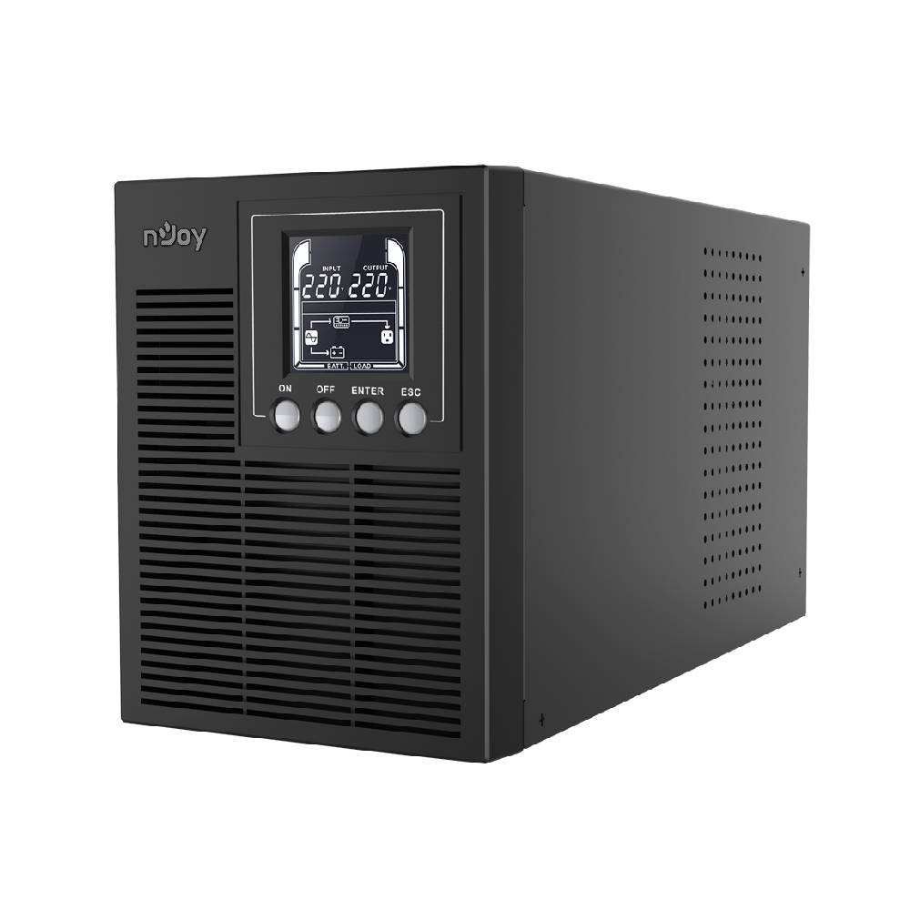 UPS NJOY Echo Pro 1000 Single-phase, On-line (VFI), 1000 VA / 800 W
