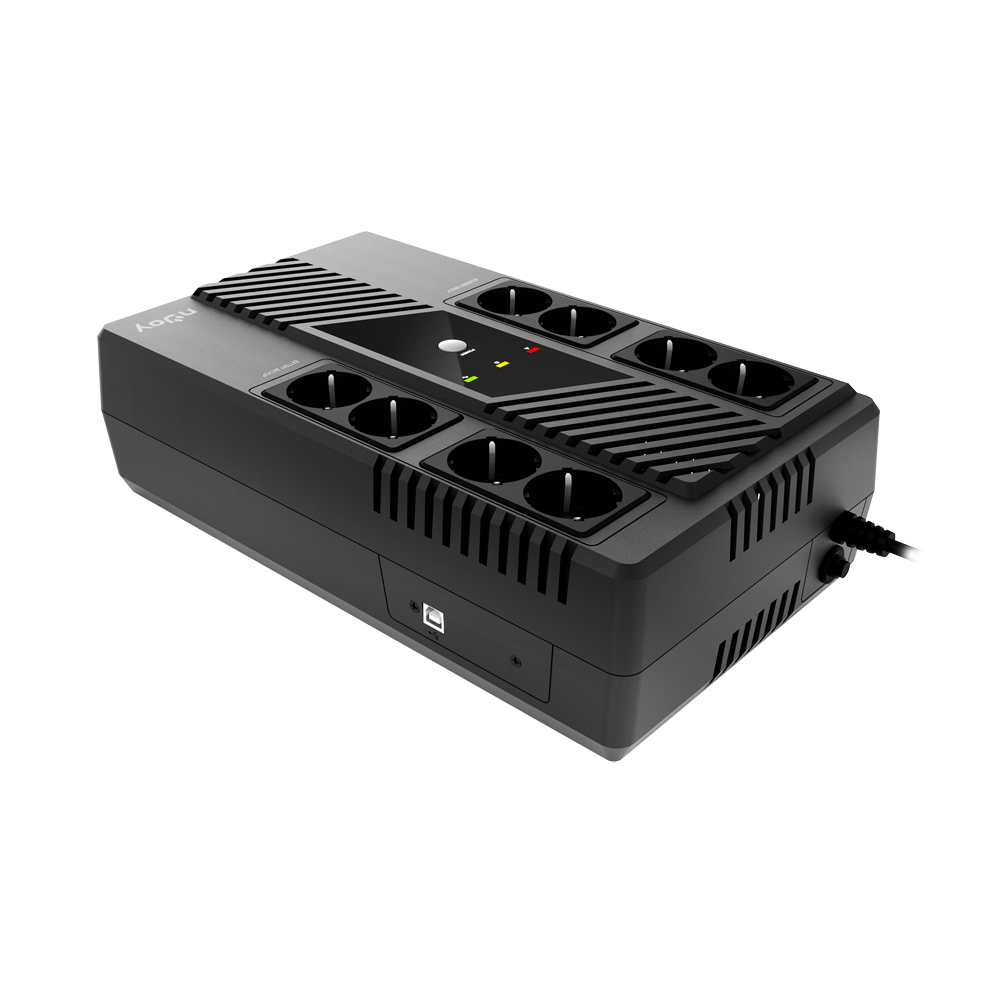 UPS NJOY Token 600 Single-phase, Line-interactive (VI), 600 VA / 360 W