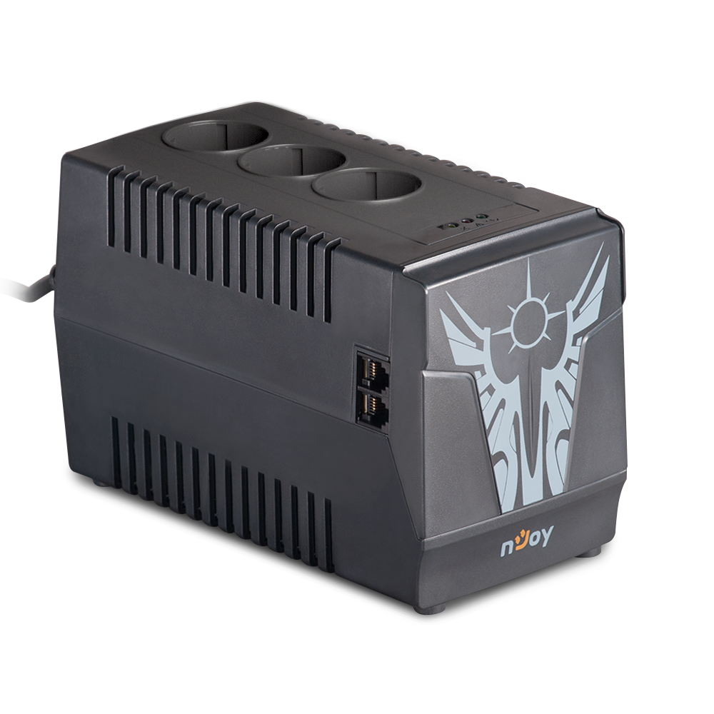 AVR NJOY Paladin 1000 Monofazat, Cu relee (bazat pe microprocesor), 1000 VA / 500 W