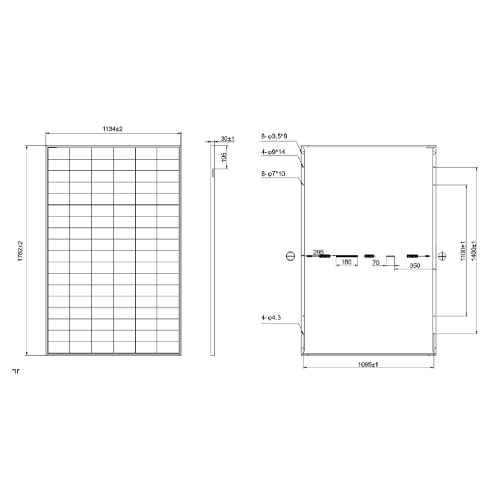AIKO SOLAR, NEOSTAR 3S54 AIKO-A470-MCE54Mb, Standard Monofacial N-Type ABC 470Wp Solar Panel