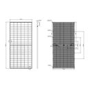 AIKO SOLAR, STELLAR 1N+72 AIKO-G660-MCH72Dw , Standard Bifacial N-Type ABC 660Wp Solar Panel