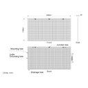 AE SOLAR, TerraV AE575CMD-L144BD, Black Bifacial n-Type TOPCon technology, Half-cut cells, 575Wp Solar Panel