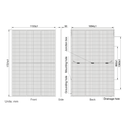 AE SOLAR, Horizon CMD-108BDS, Black Bifacial n-Type TOPCon technology, Half-cut cells, 440Wp Solar Panel