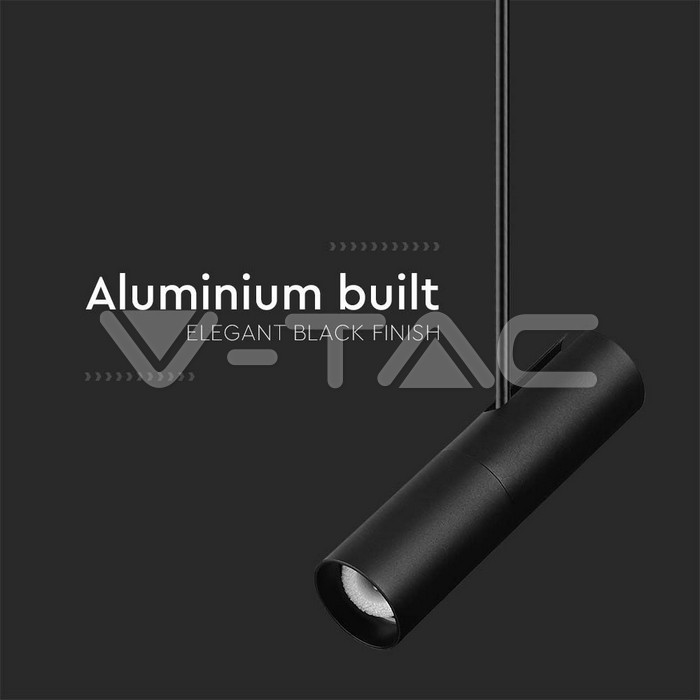 V-TAC 7573, GU10 Holder Aluminum Black