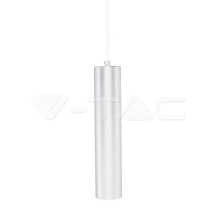 V-TAC 6779, GU10 Pendant Light White Ø60×300 mm