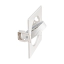 V-TAC 8941, GU10 Holder Square White (2 pcs/box)