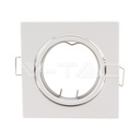V-TAC 8941, GU10 Holder Square White (2 pcs/box)