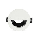V-TAC 8599, GU10 Holder Round Half White & Black