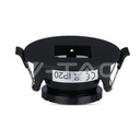 V-TAC 8598, GU10 Holder Square Black & Black