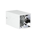 V-TAC 8585, GU10 Holder Square White & Chrome