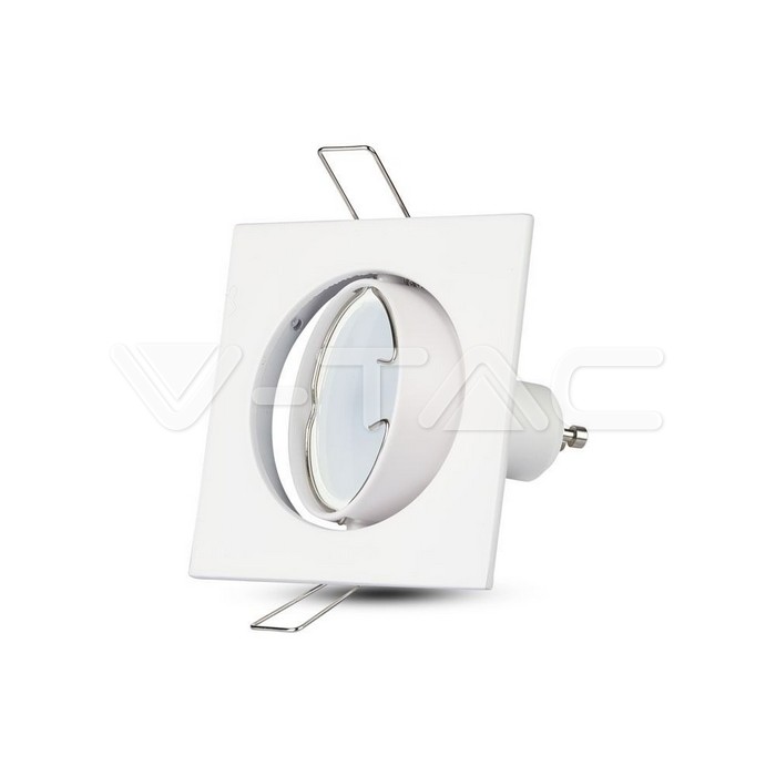 V-TAC 3590, GU10 Housing Square White