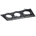 V-TAC 3583, 3x AR111 Housing Black