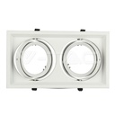 V-TAC 3576, 2x AR111 Housing White