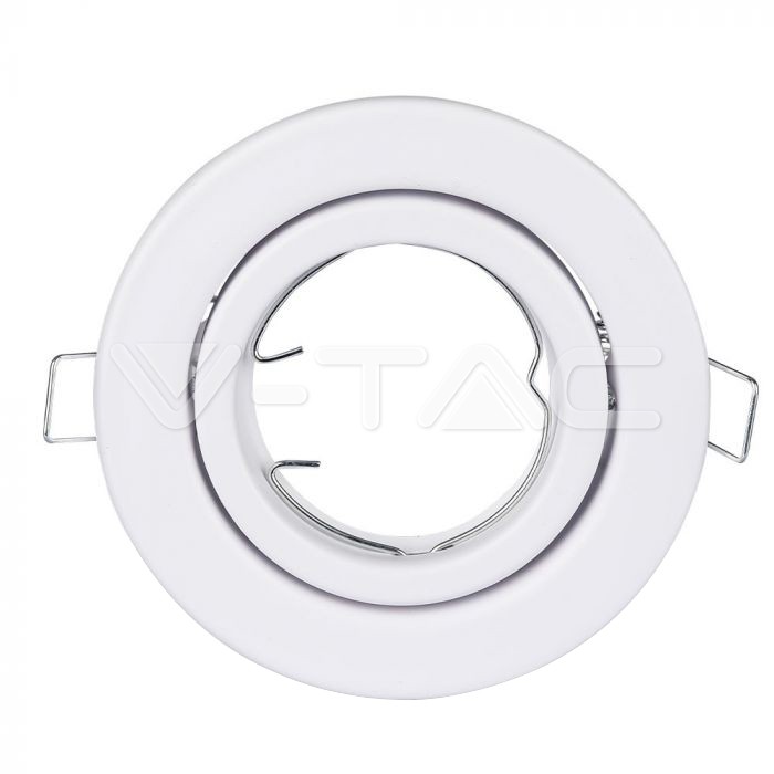 V-TAC 3469, GU10 Adjustable Housing Round Cool White