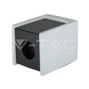 V-TAC 3143, GU10 Surface Mounted Concrete Holder Square Black