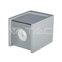V-TAC 3142, GU10 Surface Mounted Concrete Holder Square Chrome