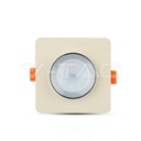 V-TAC 3122, GU10 Concrete Metal Holder White Square Chrome