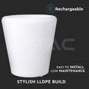 V-TAC 40181, RGB LED Flower Pot Lamp 28 x 29 cm