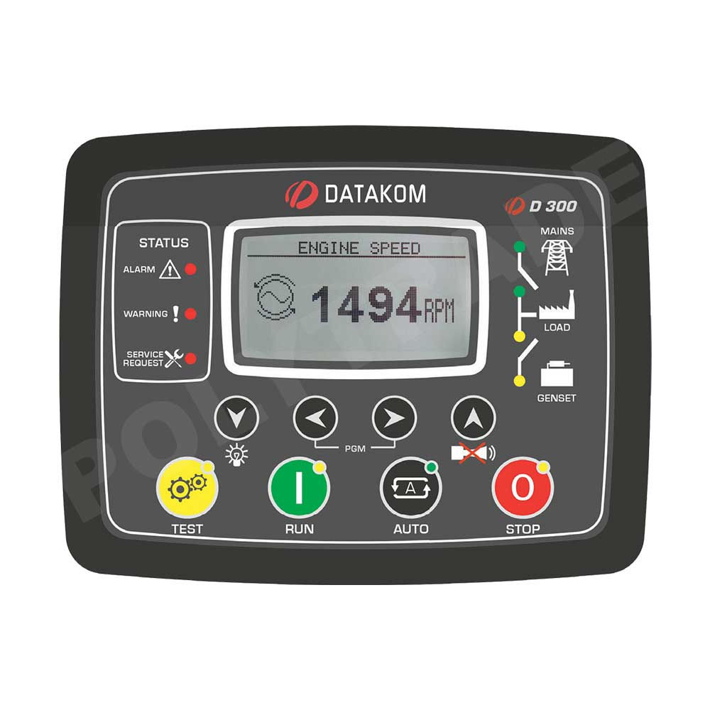 Industrial Diesel Generator - BAUDOUIN - 35kVA/28kW - 110/230/400V(50/60Hz) Controller