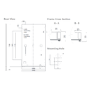 CANADIAN SOLAR, CS3N-425MS, Standard Monofacial Mono-crystalline Mono PERC 425Wp