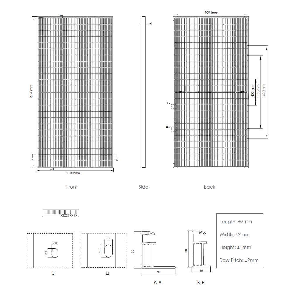 JINKO SOLAR, JKM580N-72HL4-BDV, Standard Bifacial Monocrystalline N-Type 580Wp