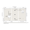 PANASONIC, EVPV400H, Standard Monofacial Monocrystalline PERC half-cut cells 400Wp Solar Panel