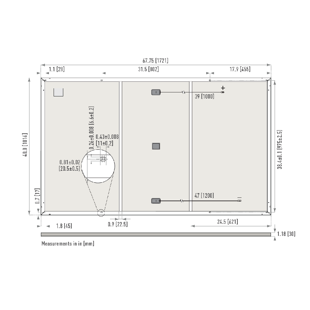 PANASONIC, EVPV360K, Standard Monofacial Monocrystalline PERC half-cut cells 360Wp Solar Panel