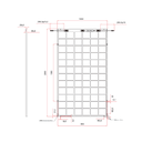 TRINA SOLAR, TSM-DEG14C.20(II), Standard Bifacial Monocrystalline 355Wp Solar Panel