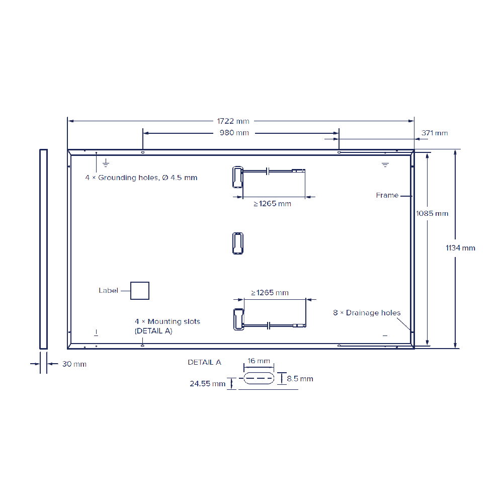 QCELLS, Q.PEAK-DUO-M-G11S-400W, Standard Monofacial Monocrystalline Half-Cells 420Wp Solar Panel
