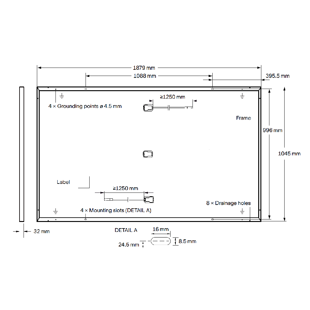 QCELLS, Q.PEAK-DUO-BLK-ML-G10.a-385W, Standard Monofacial Monocrystalline Half-Cells 395Wp Solar Panel