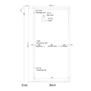 SUNPRO POWER, SPxxx-144M-460W, Standard Monofacial Monocrystalline Mono-Crystalline PERC 460Wp Solar Panel