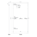 SUNPRO POWER, SPxxx-144M10-525W, Standard Monofacial Monocrystalline Mono-Crystalline PERC 525Wp Solar Panel