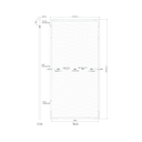 SUNPRO POWER, SPxxx-144M10-540W, Standard Bifacial Monocrystalline Mono-Crystalline PERC 540Wp Solar Panel