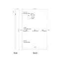 SUNPRO POWER, SPxxx-108M10-400W, Standard Monofacial Monocrystalline Mono-Crystalline PERC 400Wp Solar Panel
