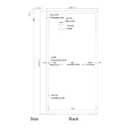SUNPRO POWER, SPxxx-144M-430W, Standard Monofacial Monocrystalline Mono-Crystalline PERC 430Wp Solar Panel