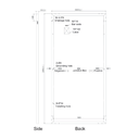 SUNPRO POWER, SPxxx-144M-430W, Standard Monofacial Monocrystalline Mono-Crystalline PERC 439Wp Solar Panel
