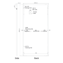 SUNPRO POWER, SPxxx-144M-420W, Standard Monofacial Monocrystalline Mono-Crystalline PERC 420Wp Solar Panel
