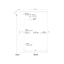 SUNPRO POWER, SPxxx-120M-380W, Standard Monofacial Monocrystalline Mono-Crystalline PERC 380Wp Solar Panel