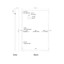 SUNPRO POWER, SPxxx-108M10-405W, Standard Monofacial Monocrystalline Mono-Crystalline PERC 405Wp Solar Panel