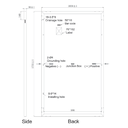 SUNPRO POWER, SPxxx-120M-370W, Standard Monofacial Monocrystalline Mono-Crystalline PERC 370Wp Solar Panel