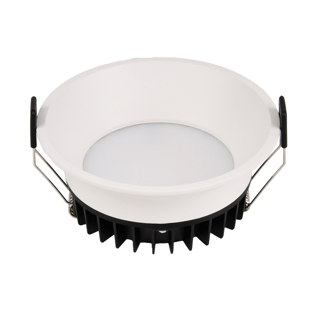 ELMARK 92EL62271830/WHE, Downlight LED rotund încastrat EL-6227 18W 3000K + kit de urgență