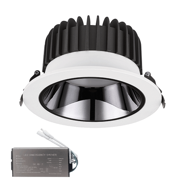 ELMARK 93EL62283030/WHE, EL-6228 RECESSED LED DOWNLIGHT 30W 3000KWH/GR+EM
