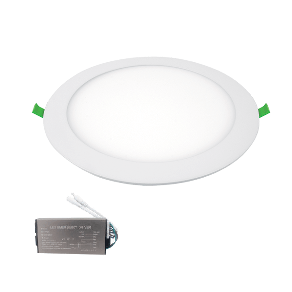 ELMARK 99LED607IP65E, LED PANEL ROUND 7W 4000K IP65+EMERGENCY KIT