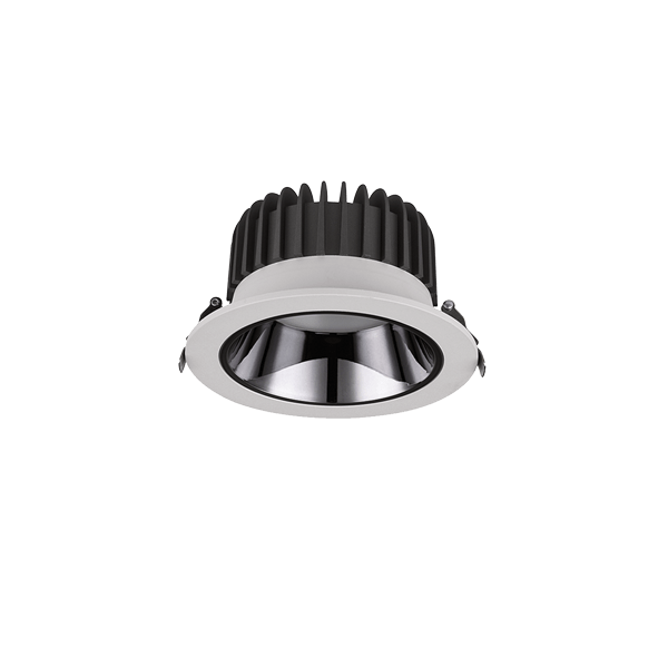 ELMARK 92TS0940/WHE, LED DOWNLIGH TS0940 9W, 240V, 4000K, 60ᴼ, IP44, White+ EMERGANCY KIT